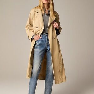 J Crew Relaxed Heritage Chino Trench Coat XS